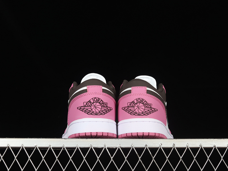 Air Jordan 1 Low White/Black/Pink 23