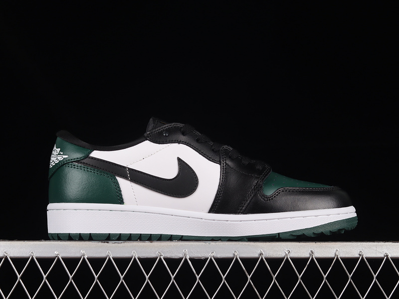 Air Jordan 1 Low Golf Noble Green/Black/White 3