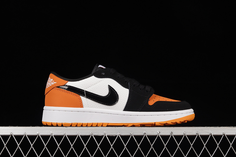 Air Jordan 1 Low Golf Shattered Backboard White/Black/Orange 7