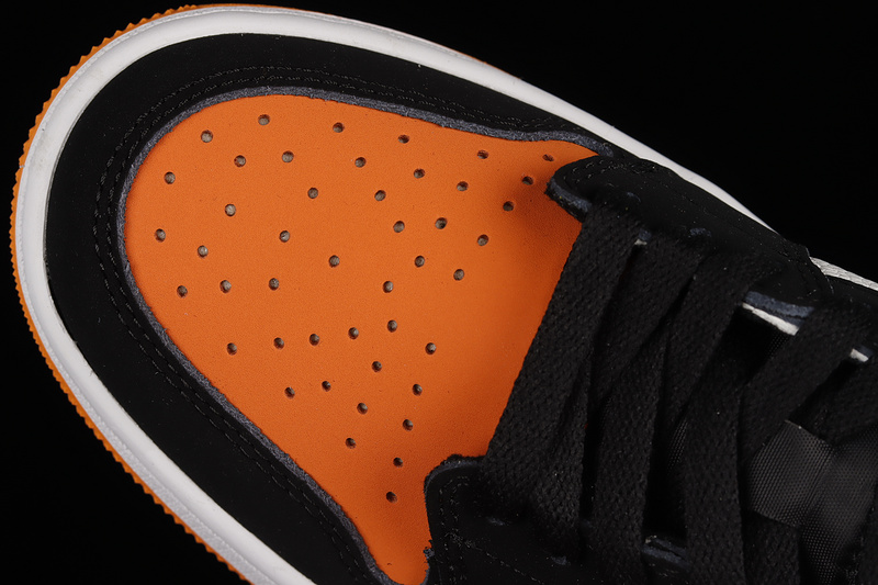 Air Jordan 1 Low Golf Shattered Backboard White/Black/Orange 23