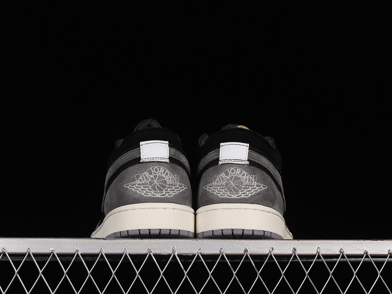 Air Jordan 1 Low Se Craft Inside Out Black/Cement Grey/Light Graphite 19