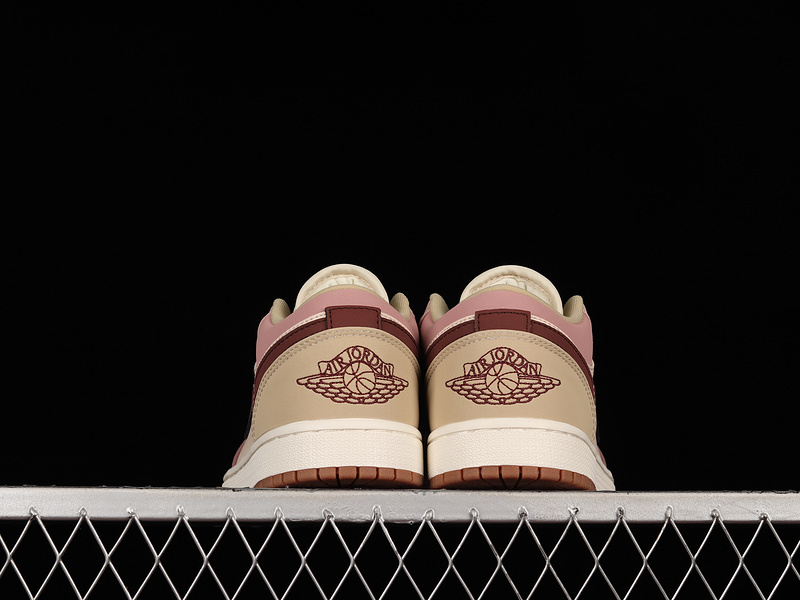 Air Jordan 1 Low Light Pink/White/Khaki 11