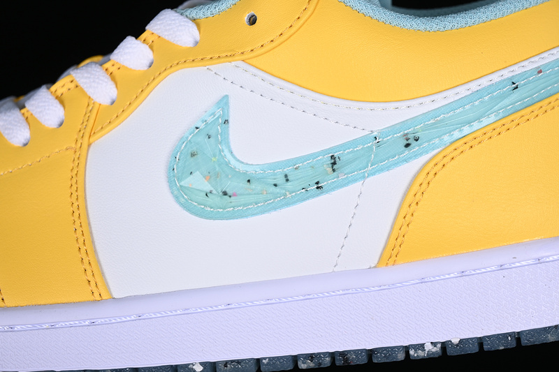 Air Jordan 1 Se Gs Citron Pulse/White/Action Green/Glacier Ice 25