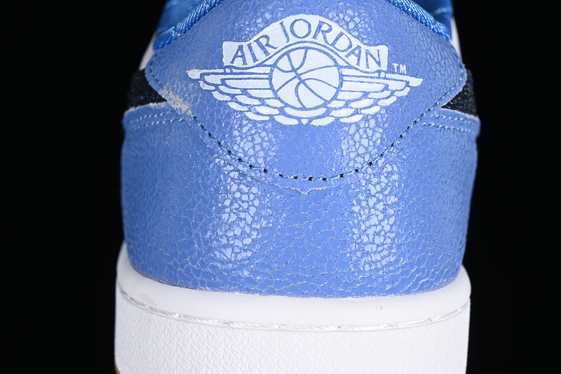 Air Jordan 1 Low White/Black/Blue 15