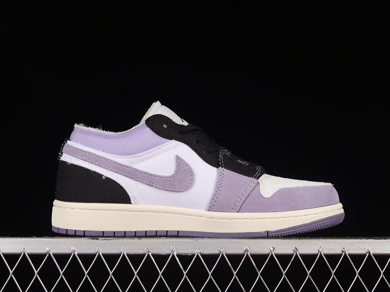 Air Jordan 1 Low Inside Out In Grey/Black 23