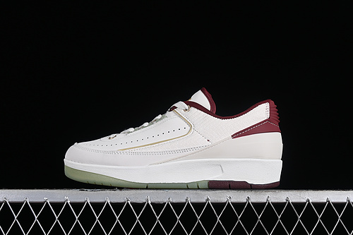 Air Jordan 2 Retro Low Year Of The Dragon White/Red/Grey/Green 13