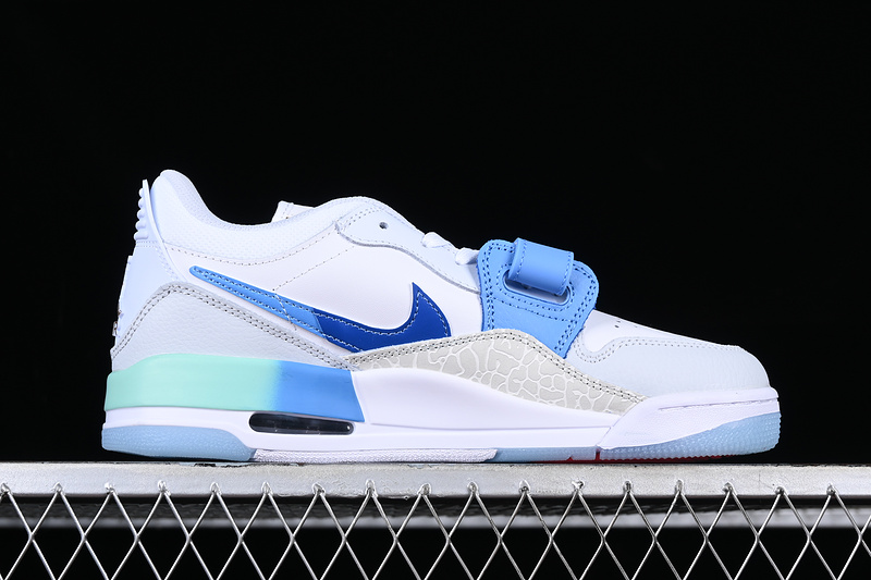 Air Jordan Legacy 312 Low White/Gren/Blue/Gold 7