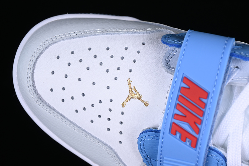 Air Jordan Legacy 312 Low White/Gren/Blue/Gold 19