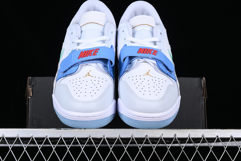 Air Jordan Legacy 312 Low White/Gren/Blue/Gold 29