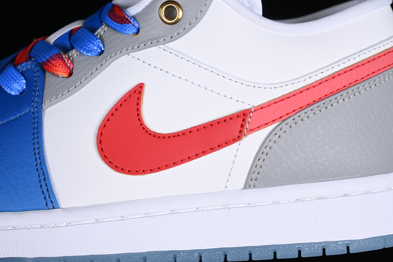 Air Jordan 1 Low Philippines White/Grey/Blue/Red 9