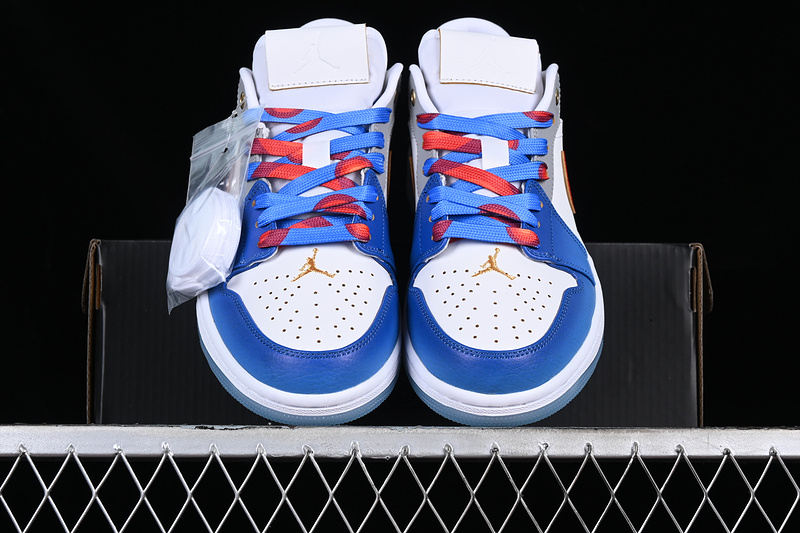 Air Jordan 1 Low Philippines White/Grey/Blue/Red 31