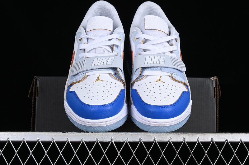 Air Jordan Legacy Aj312 White/Blue/Grey/Red/Gold 23