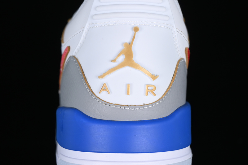 Air Jordan Legacy Aj312 White/Blue/Grey/Red/Gold 25