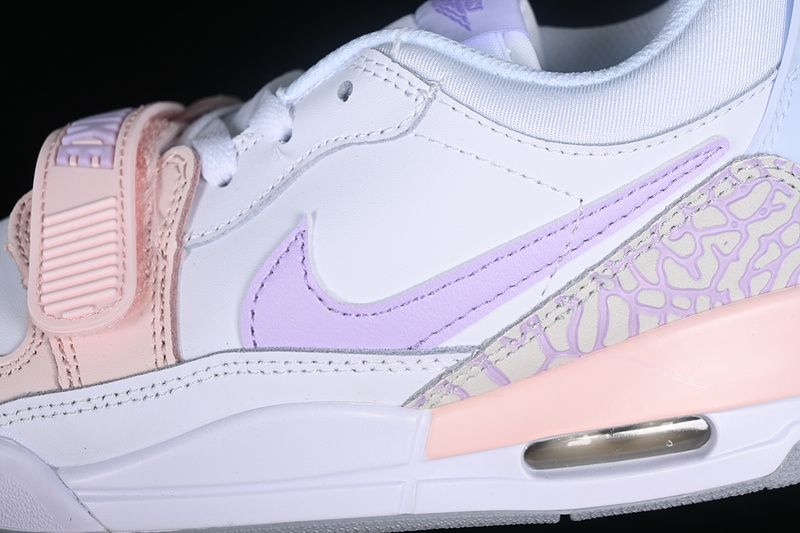 Air Jordan Legacy Aj312 Low White/Pink/Purple/Grey 11