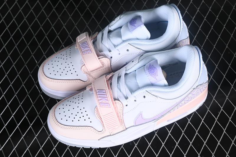 Air Jordan Legacy Aj312 Low White/Pink/Purple/Grey 23