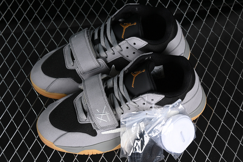 Travis Scott Jordan Cut The Check White/Black/Grey/Brown 21