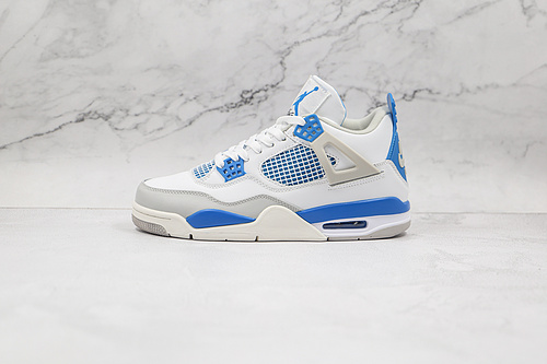 Air Jordan 4 Retro Military Blue 2012 White/Military Blue-Ntrl Grey 13