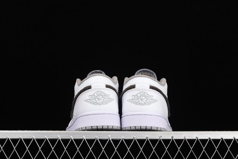 Air Jordan 1 Phat Low White/White/Shadow Grey 7