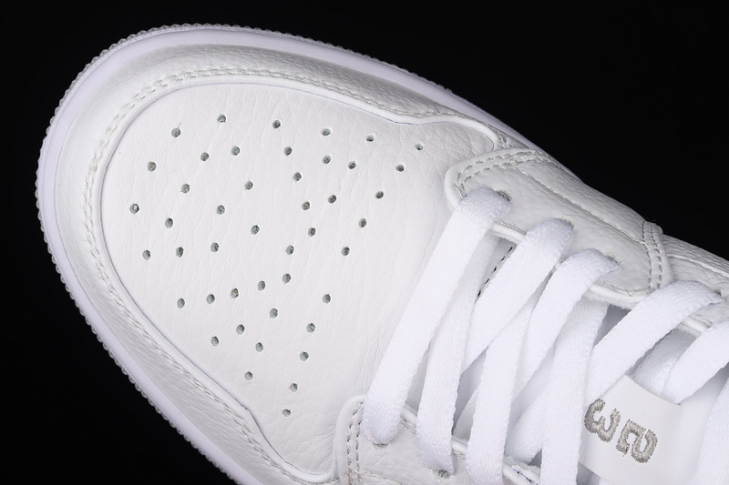 Air Jordan 1 Phat Low White/White/Shadow Grey 25