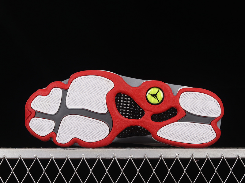 Air Jordan 13 White/True Red-Wolf Grey 11