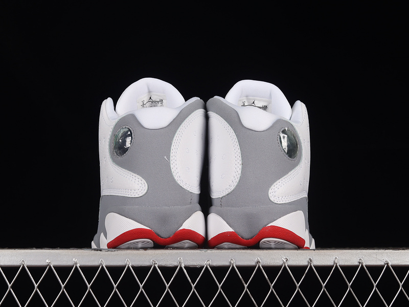 Air Jordan 13 White/True Red-Wolf Grey 29