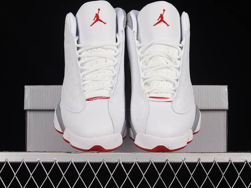 Air Jordan 13 White/True Red-Wolf Grey 31