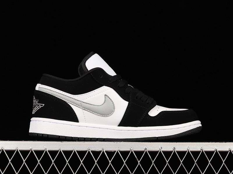 Air Jordan 1 Low New Emerald White/Light Grey/Black 23