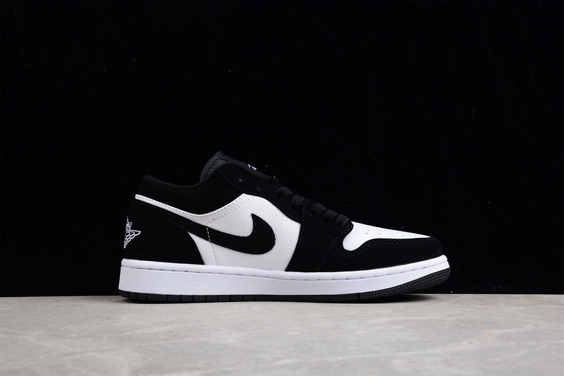 Air Jordan 1 Retro Low Black/Black/White 15