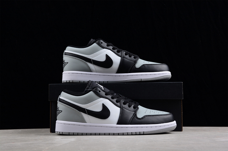 Air Jordan 1 Low Shadoe Black/Grey/Shadow Black 13