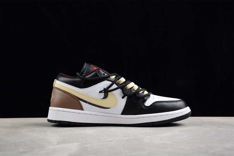 Air Jordan 1 Low White/Grey/Black/Brown 19