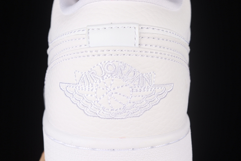 Air Jordan 1 Low White/White/White 9