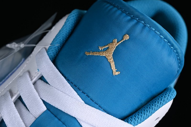 Air Jordan 1 Low Aquatone/Celestial Gold/White 7