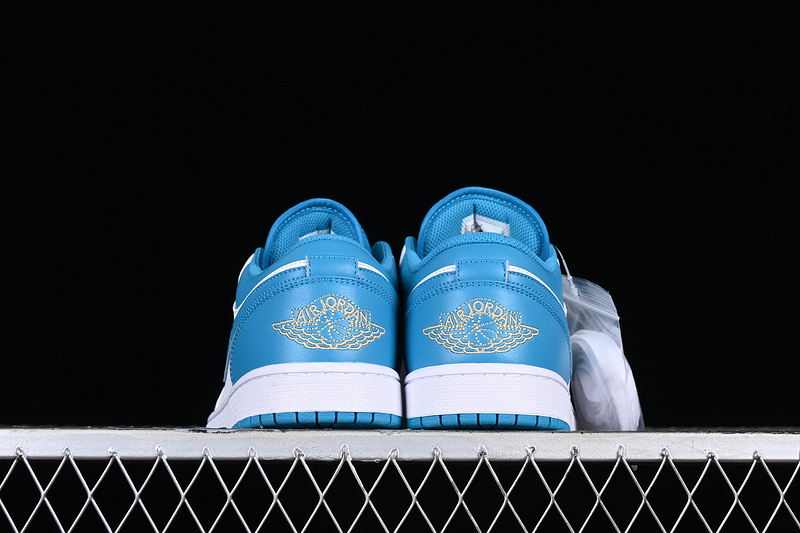 Air Jordan 1 Low Aquatone/Celestial Gold/White 23