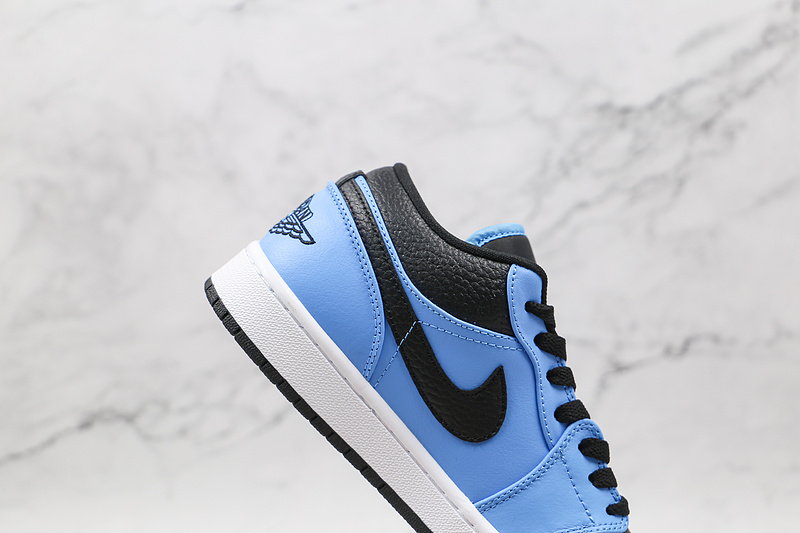 Air Jordan 1 Low University Blue/Black/White 3