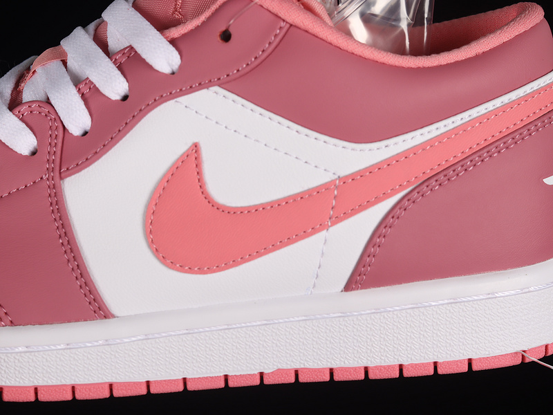 Air Jordan 1 Low White/Desert Berry/Pink 15