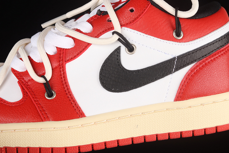 Air Jordan 1 Low Gs Gym Red/Black/White 19