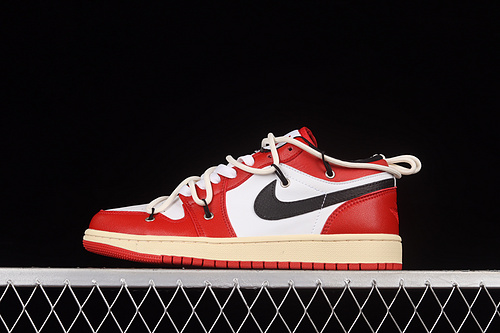 Air Jordan 1 Low Gs Gym Red/Black/White 29