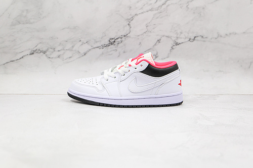 Air Jordan 1 Low Gs Chicago Home White/Black/Red 13