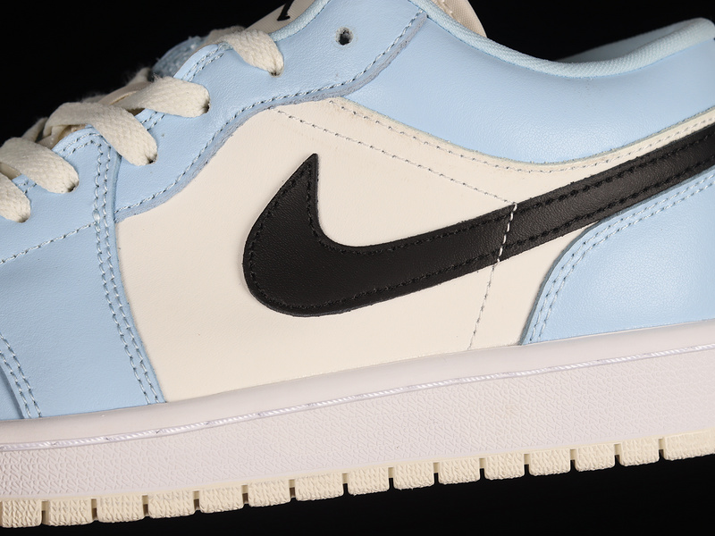 Air Jordan 1 Low Gs Ice Blue/Black/Sail/White 19