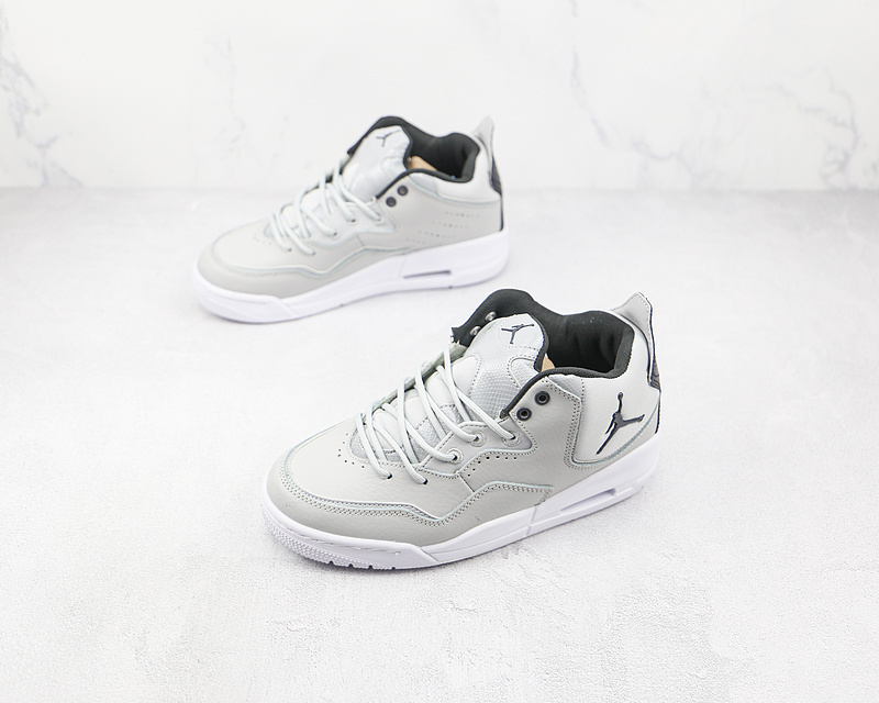 Air Jordan Courtside 23 Gs Light Grey/White 9