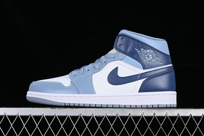 Air Jordan 1 Mid White/Blue 29