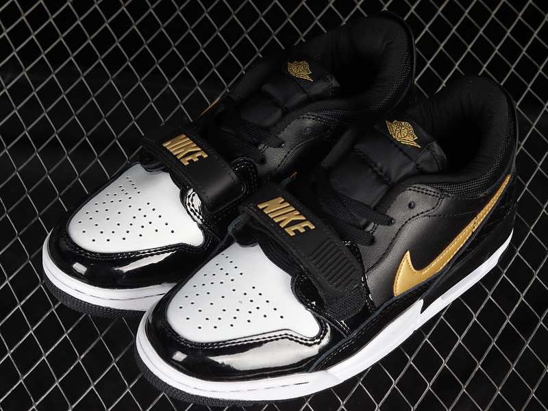 Air Jordan Legacy 312 Low Black/Gold/White 25