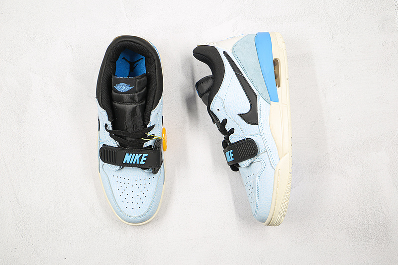 Jordan Legacy 312 Low Pale Blue/Black-Sail-University Blue 15