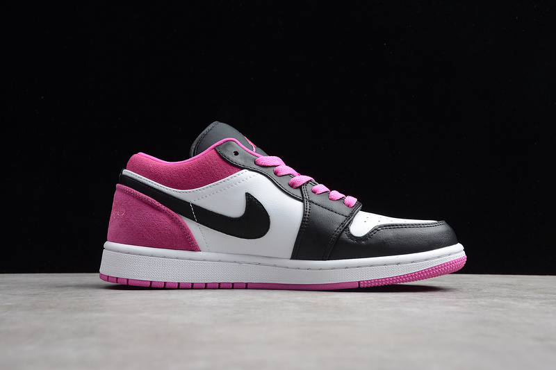 Air Jordan 1 Low Se Fuchsia Black/White-Magenta 33