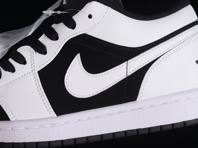 Air Jordan 1 Low Black/White/White 25