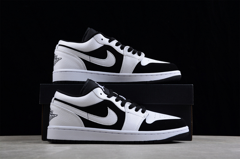 Air Jordan 1 Low Panda Black/White/White 27