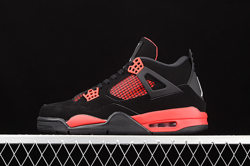 Air Jordan 4 Retro Red Thunder Black/White-Red 3