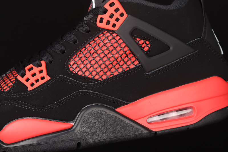 Air Jordan 4 Retro Red Thunder Black/White-Red 25