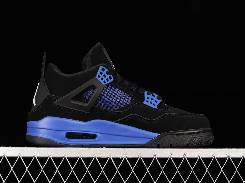 Air Jordan 4 Retro Heilan Black/Sapphire Blue/Black 5