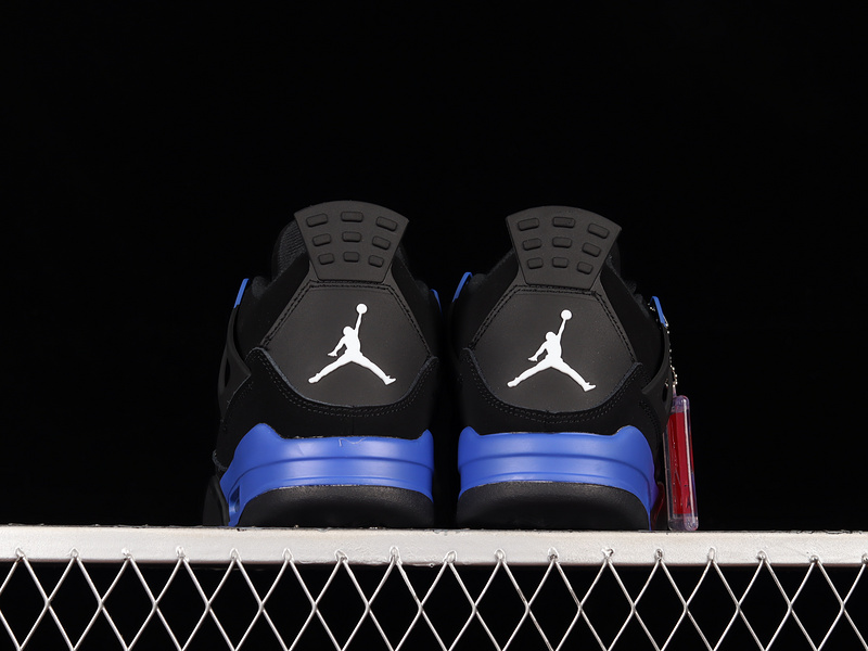 Air Jordan 4 Retro Heilan Black/Sapphire Blue/Black 29